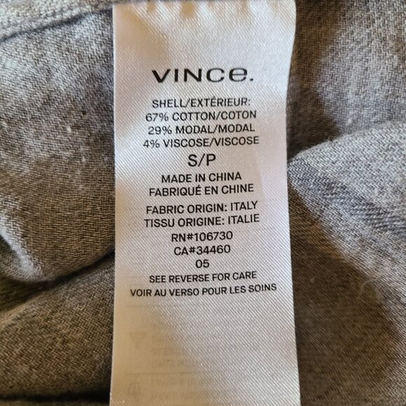 Vince plaid flannel shirt - Picture 4 of 10